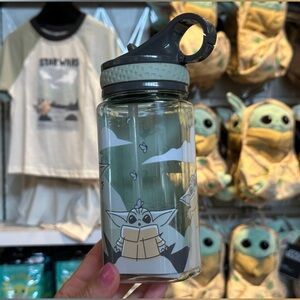 Star Wars Grogu kids water bottle